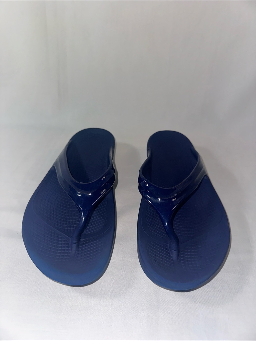 OOFOS OOriginal Sport Thong Recovery Sandals Navy Blue W10 EU 41